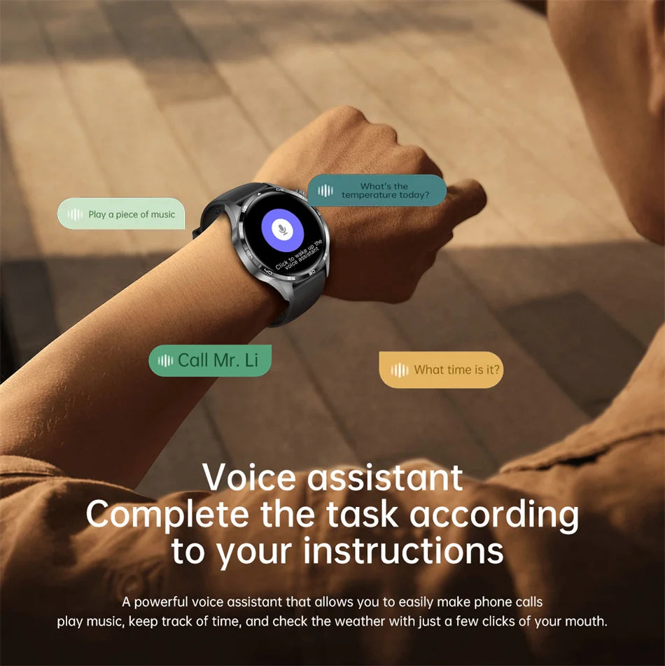 Men's GT5 Pro Smart Watch Men (Heart rate, Bluetooth Call, IP67 Waterproof, GPS.....)