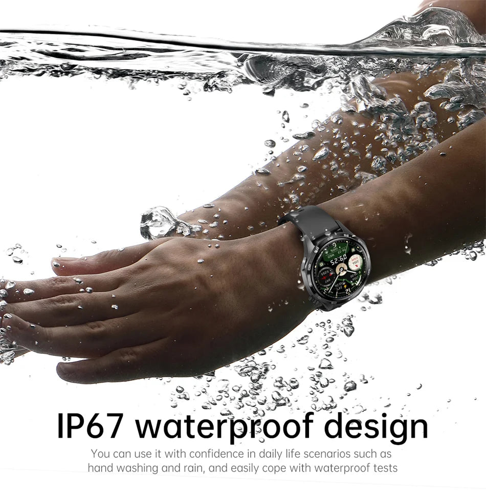 Men's GT5 Pro Smart Watch Men (Heart rate, Bluetooth Call, IP67 Waterproof, GPS.....)
