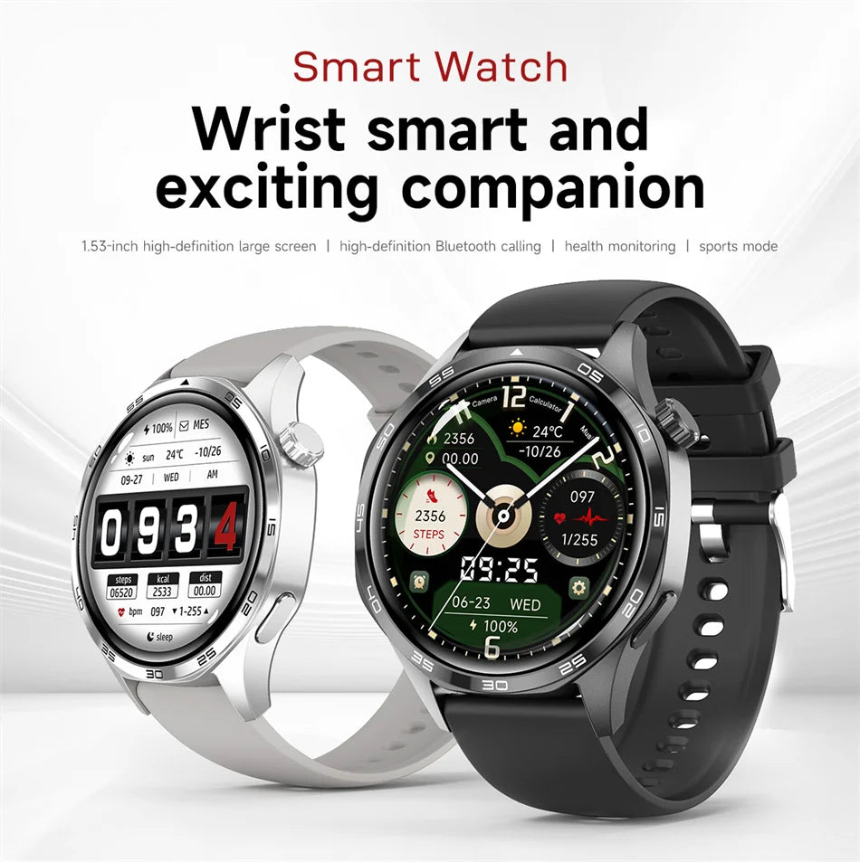 Men's GT5 Pro Smart Watch Men (Heart rate, Bluetooth Call, IP67 Waterproof, GPS.....)